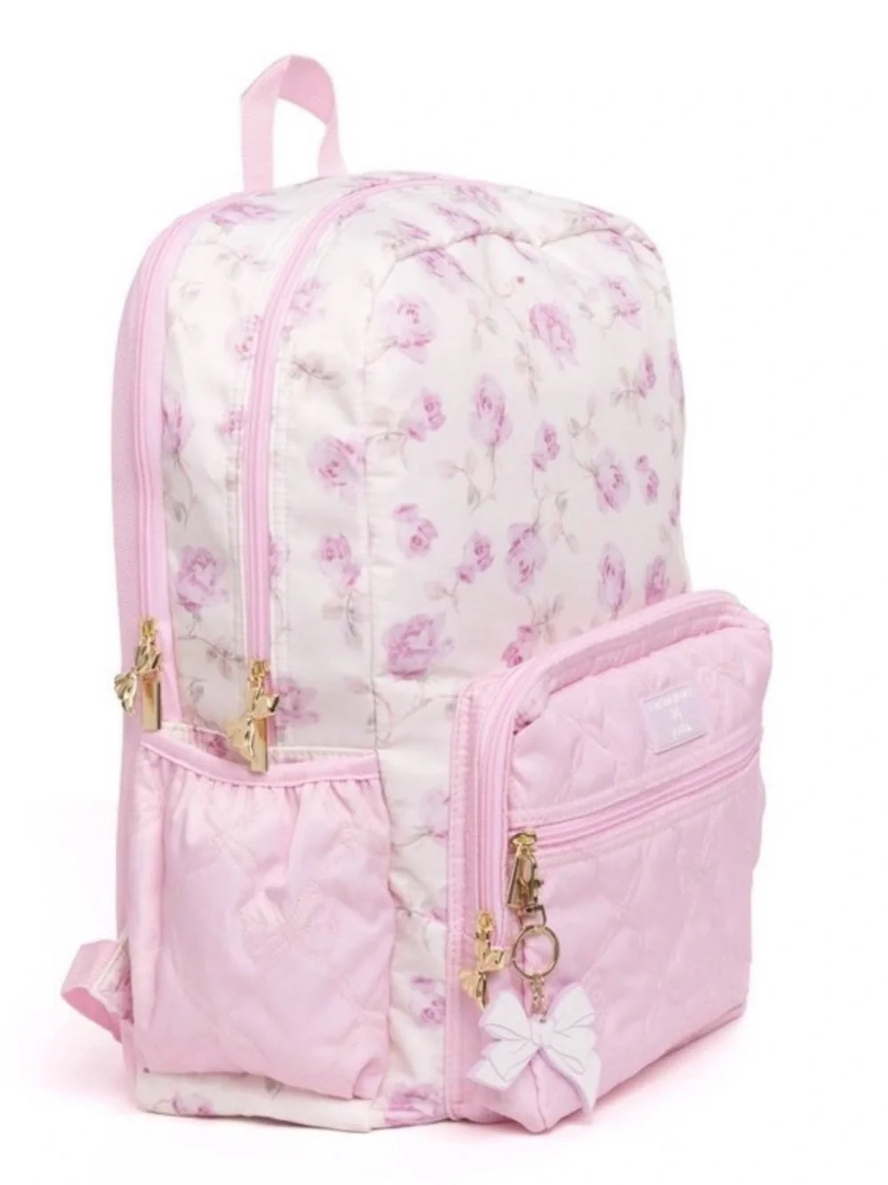 LoveShackFancy × Target Ribbon Rosa Floral Backpack Sterling Dusk. Sealed Tags
